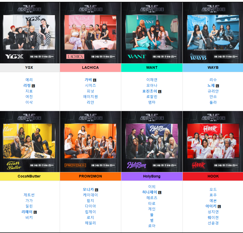 스우파2 리더계급 미션다시보기