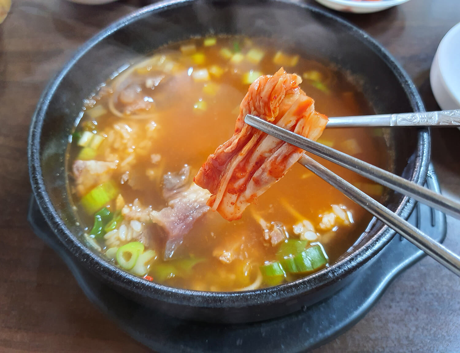 성남 종합시장 속풀이 해장국 맛집,