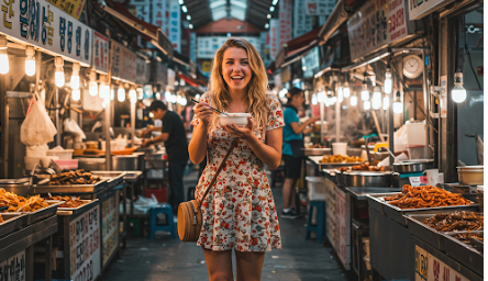 광장시장의 따뜻한 인심 이미지