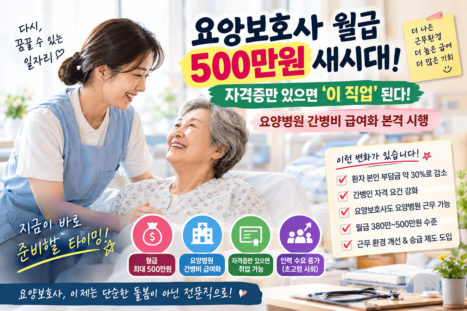 요양보호사 월급