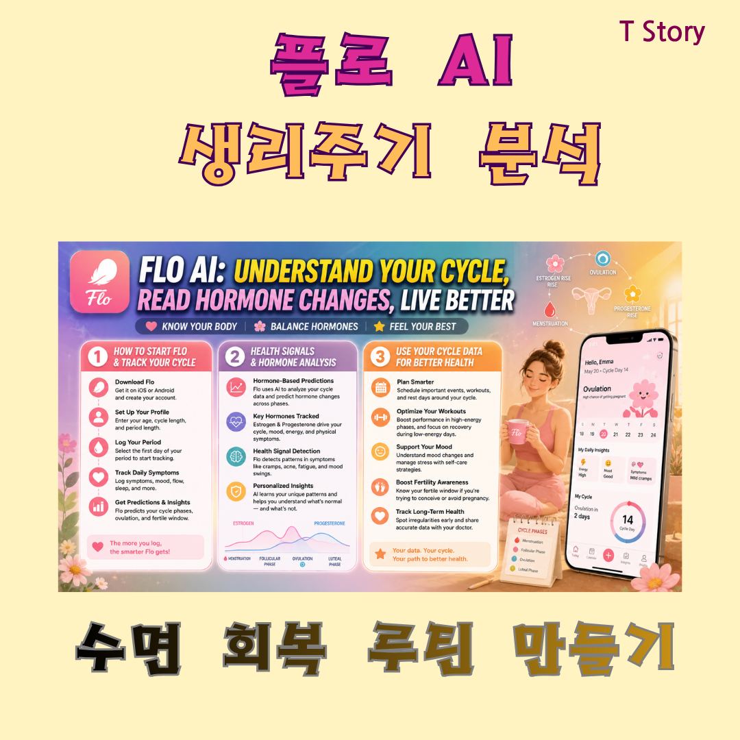 Flo AI 생리주기 분석과 호르몬 변화 읽는 법