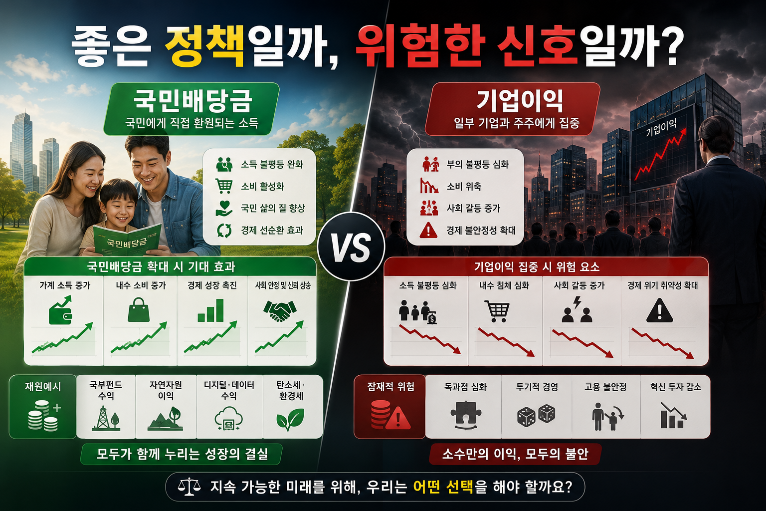 국민배당금 논란관련 이미지