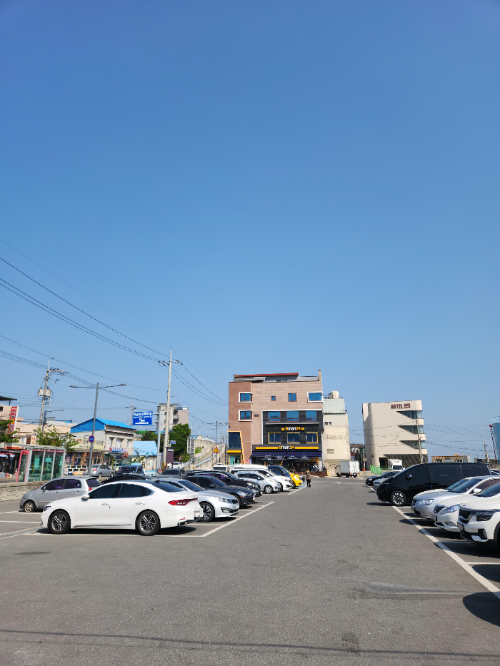 浦項 九龍浦 日本 家屋街 駐車場