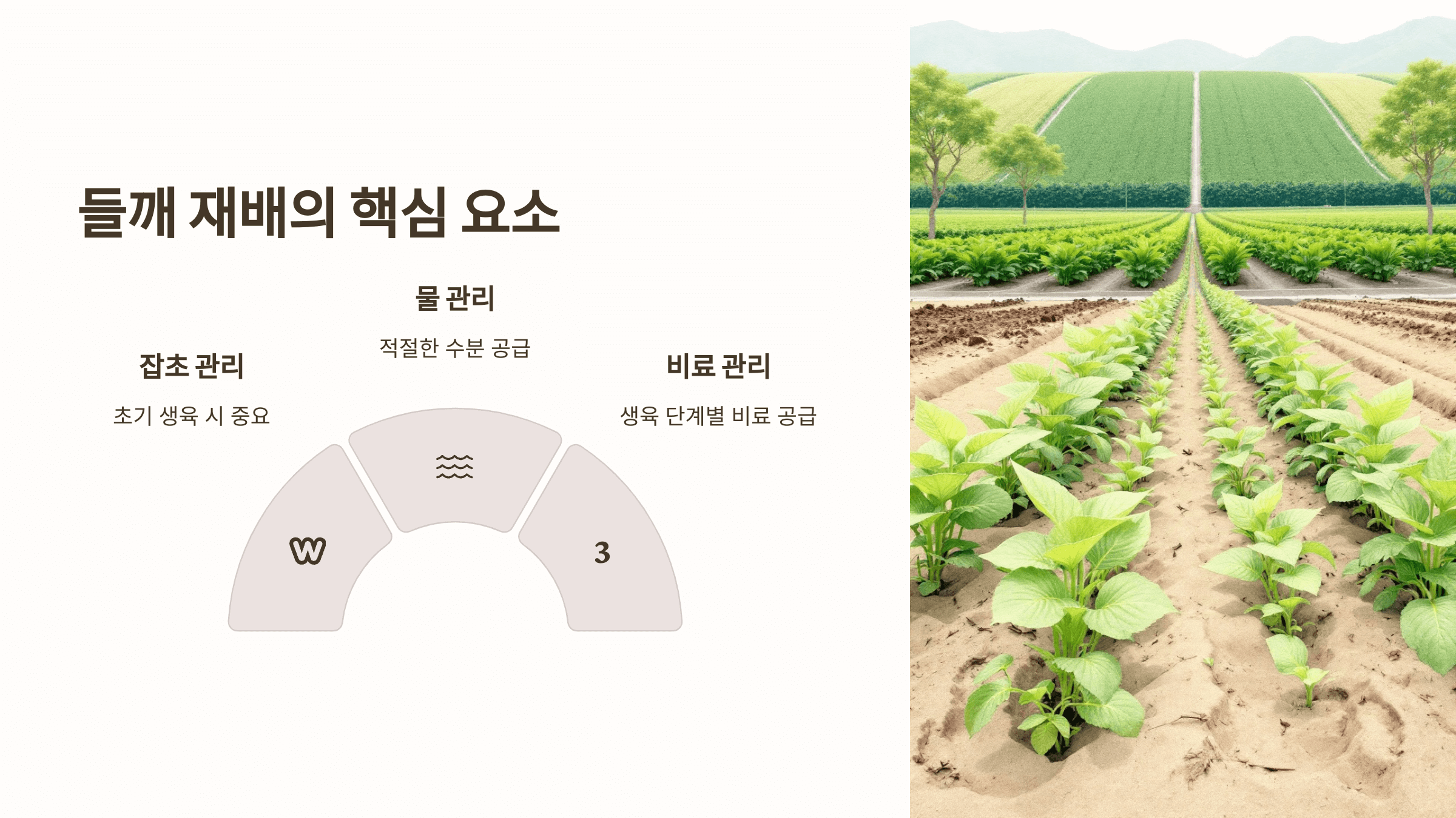 들깨 사진입니다.