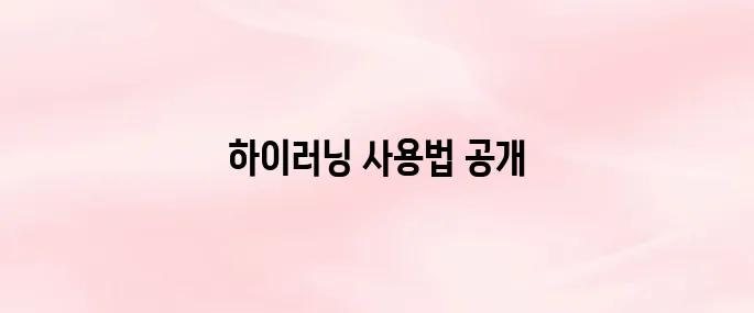 경기도교육청 하이러닝 접속 방법 및 사용법 총정리 (2025년 최신)