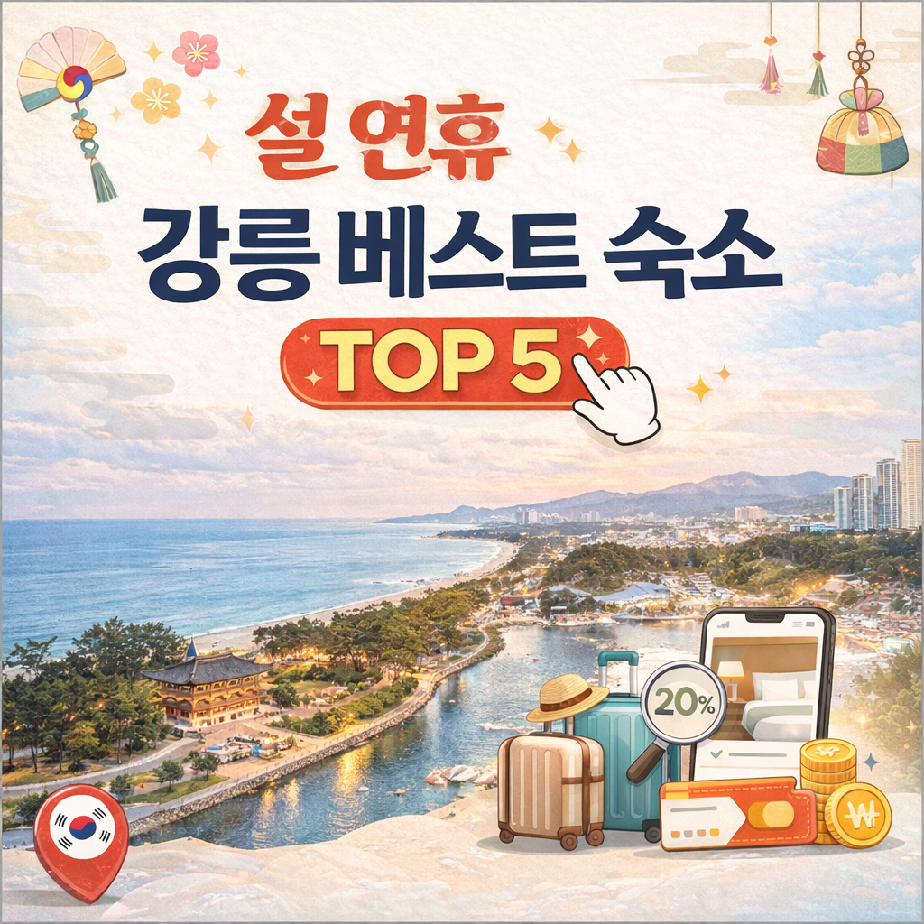 설연휴 숙소 할인코드, 할인카드 확인하러 가기