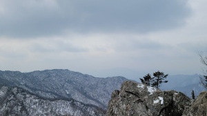 명지산 정상