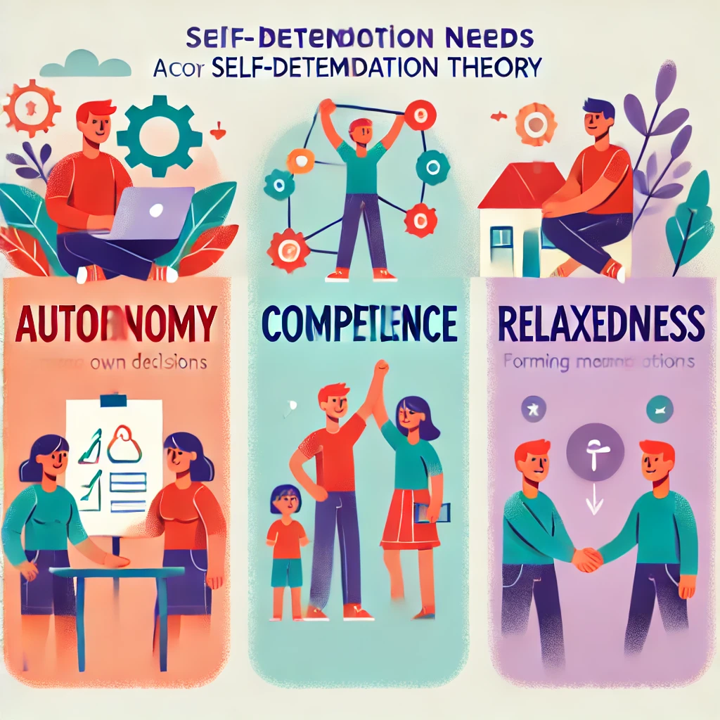 자기 결정 이론 (Self-Determination Theory)과 예시: 자기 결정 이론의 기본 개념