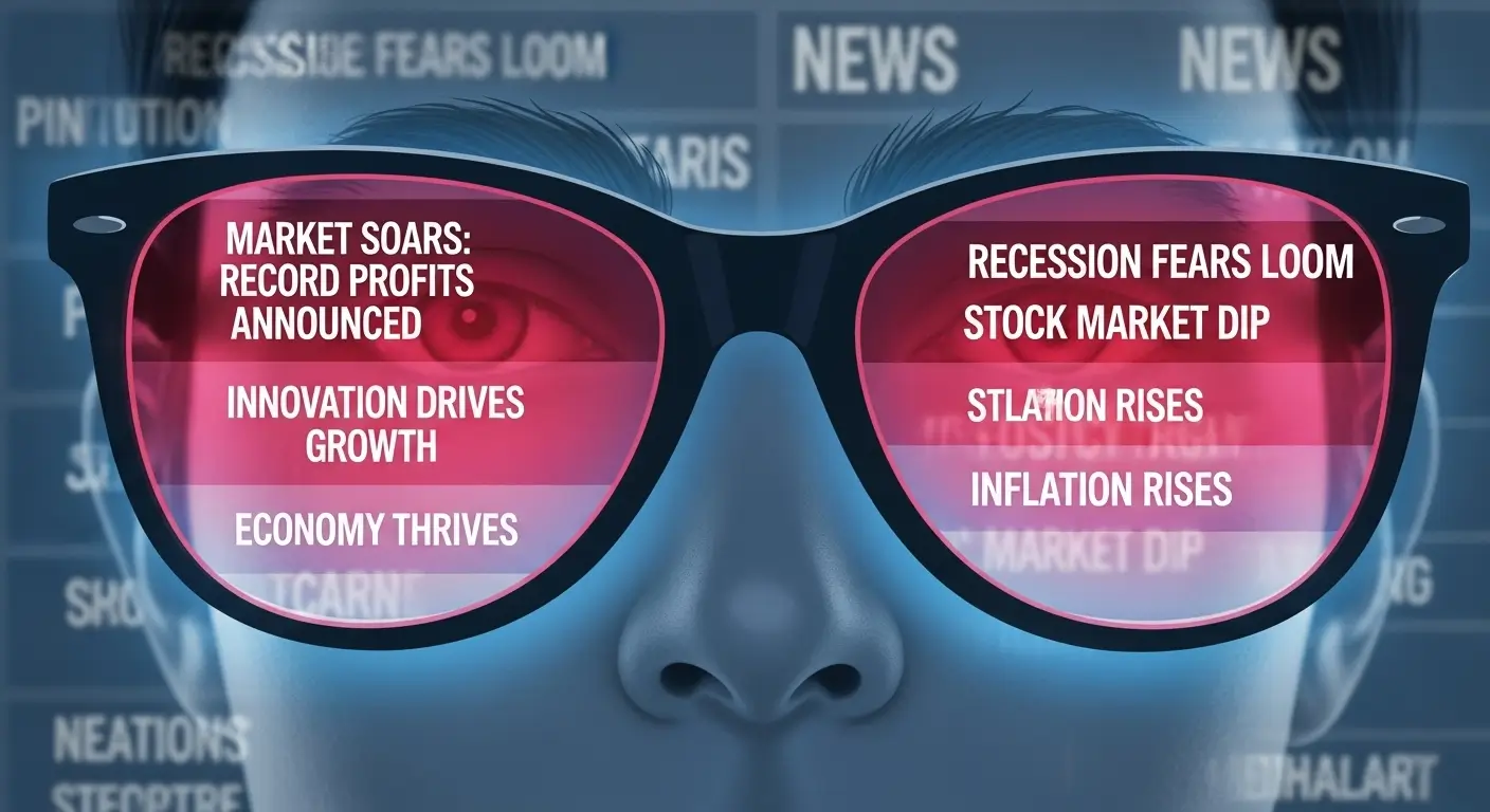 확증 편향이라는 색안경을 끼고, 보고 싶은 정보만 선택적으로 받아들이는 투자자