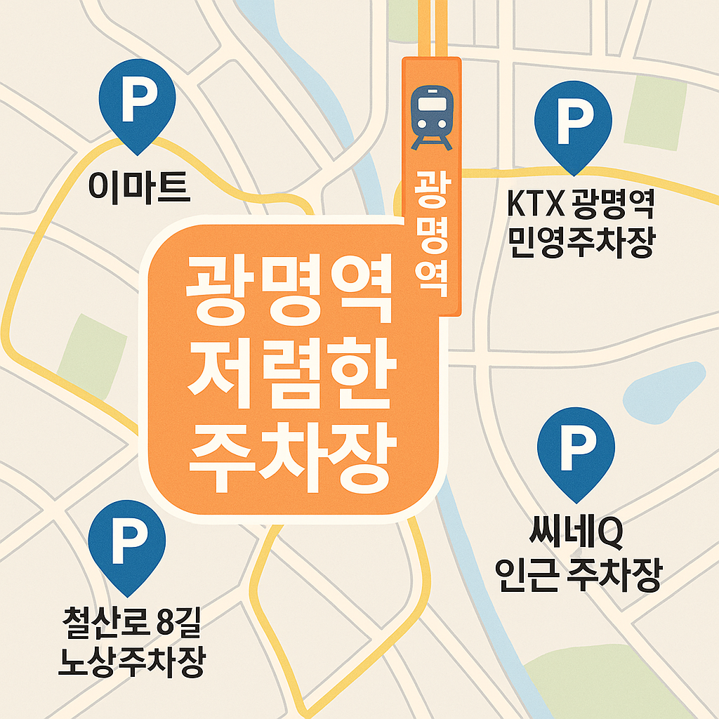 광명역 주차장