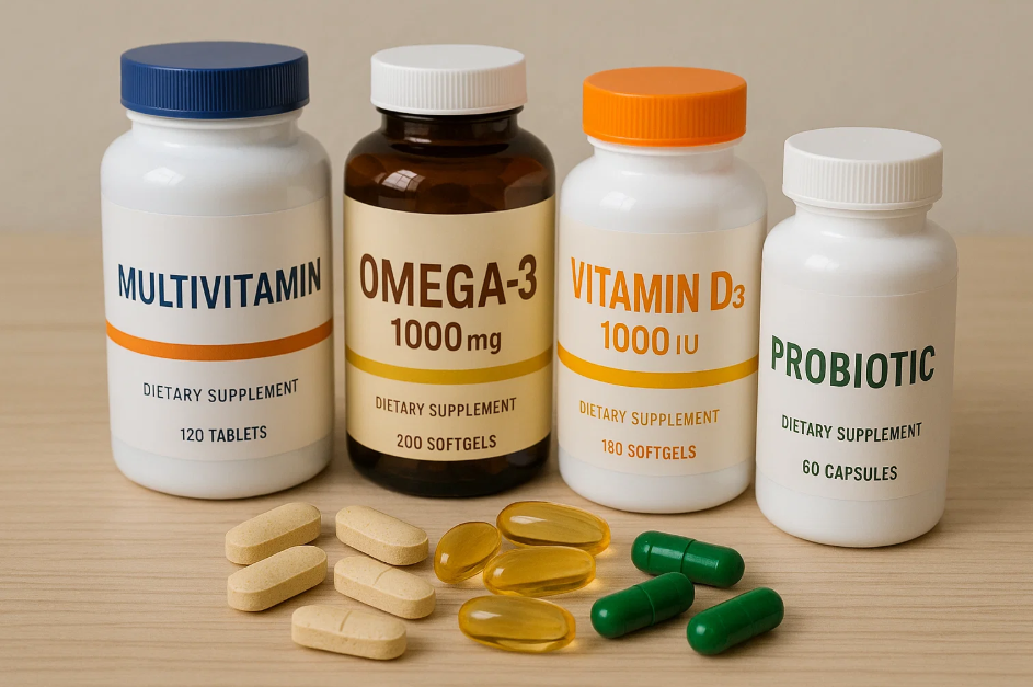 건강 보조제 사진