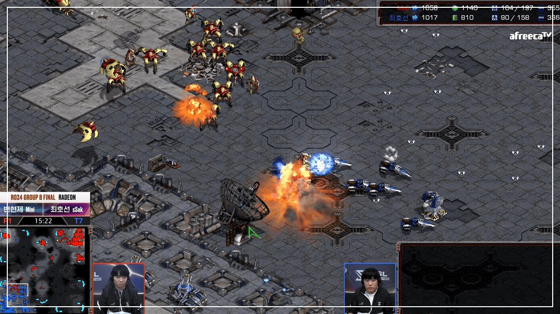 SSL 24강 B조 최종전 멀티공격3