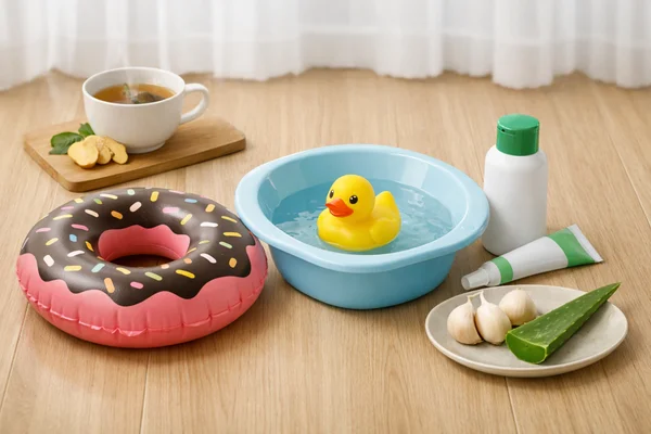 치질 초기 관리 기본 이미지