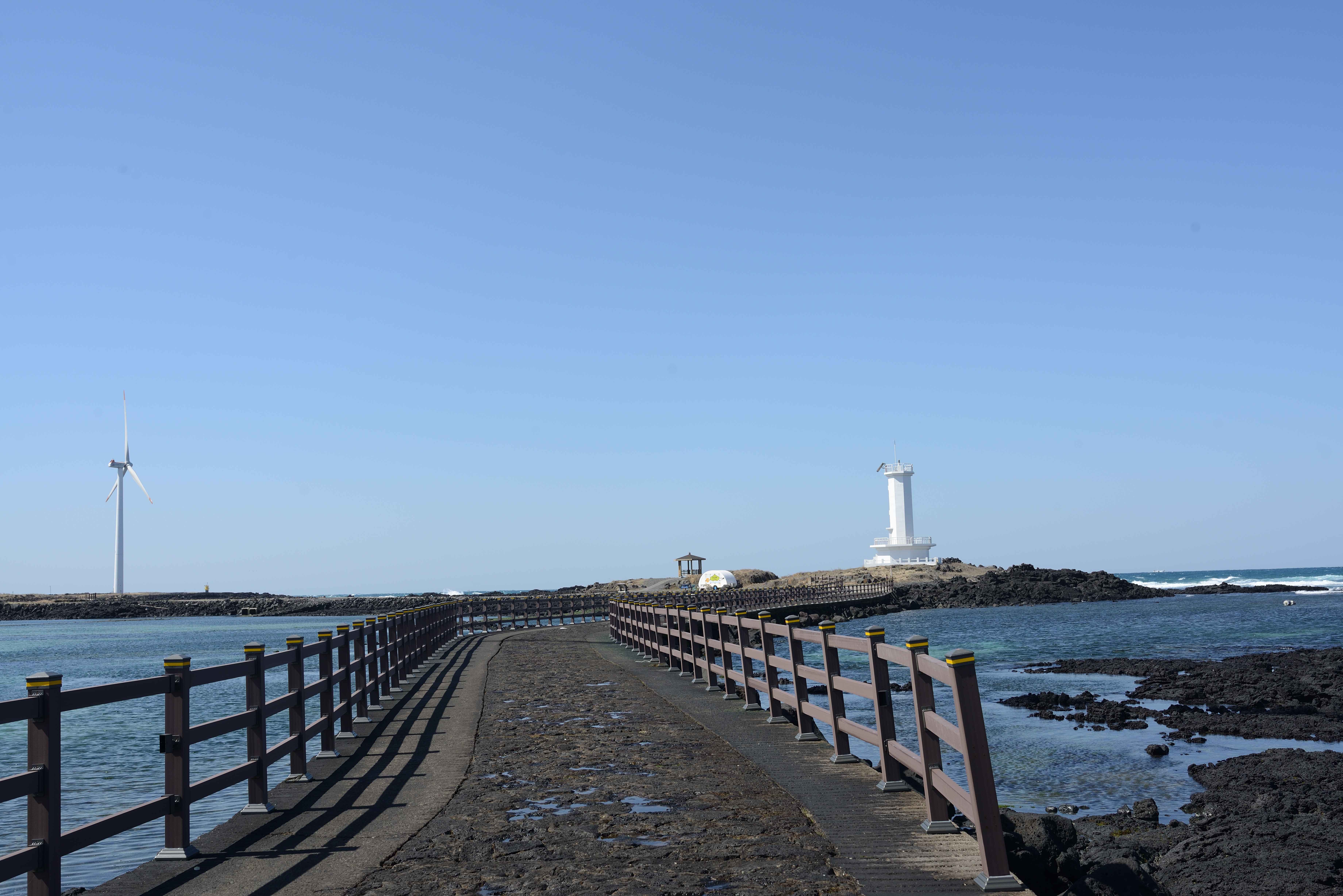 제주 신창풍차해안도로