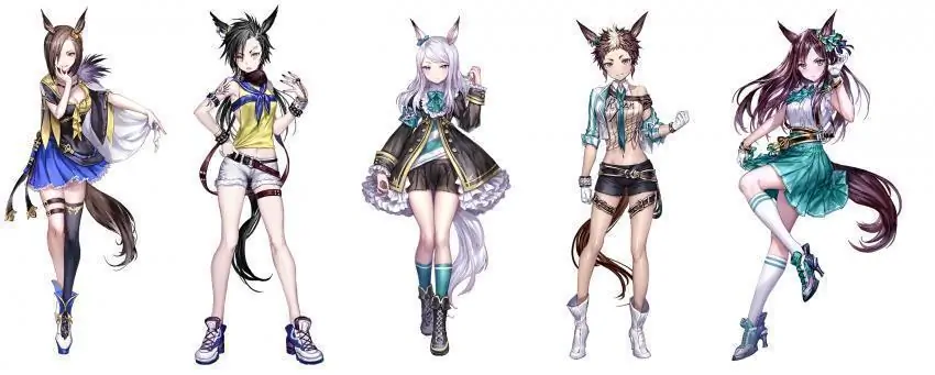 우마무스메 PRETTY DERBY 이 캐릭터들 디자인을 담당한 한국 일러스트레이터 irua