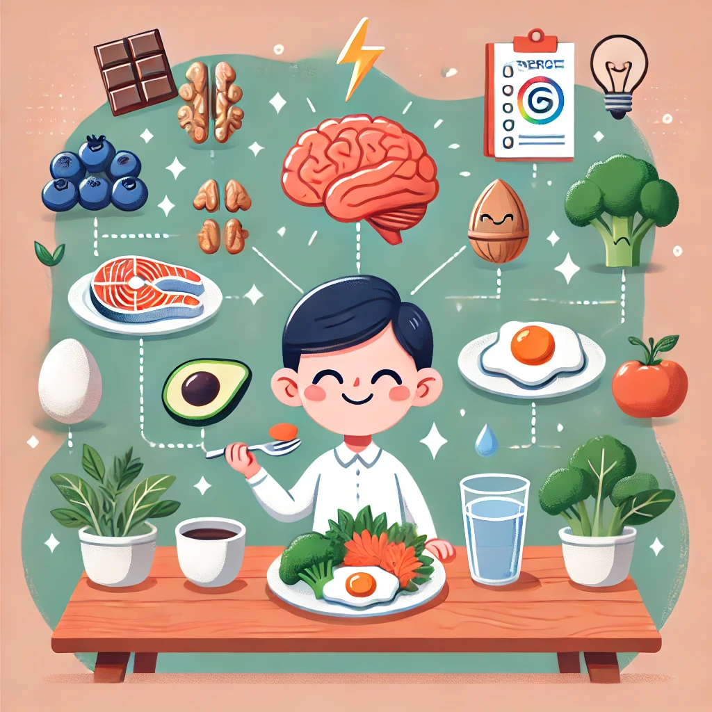 집중력 높이는 음식