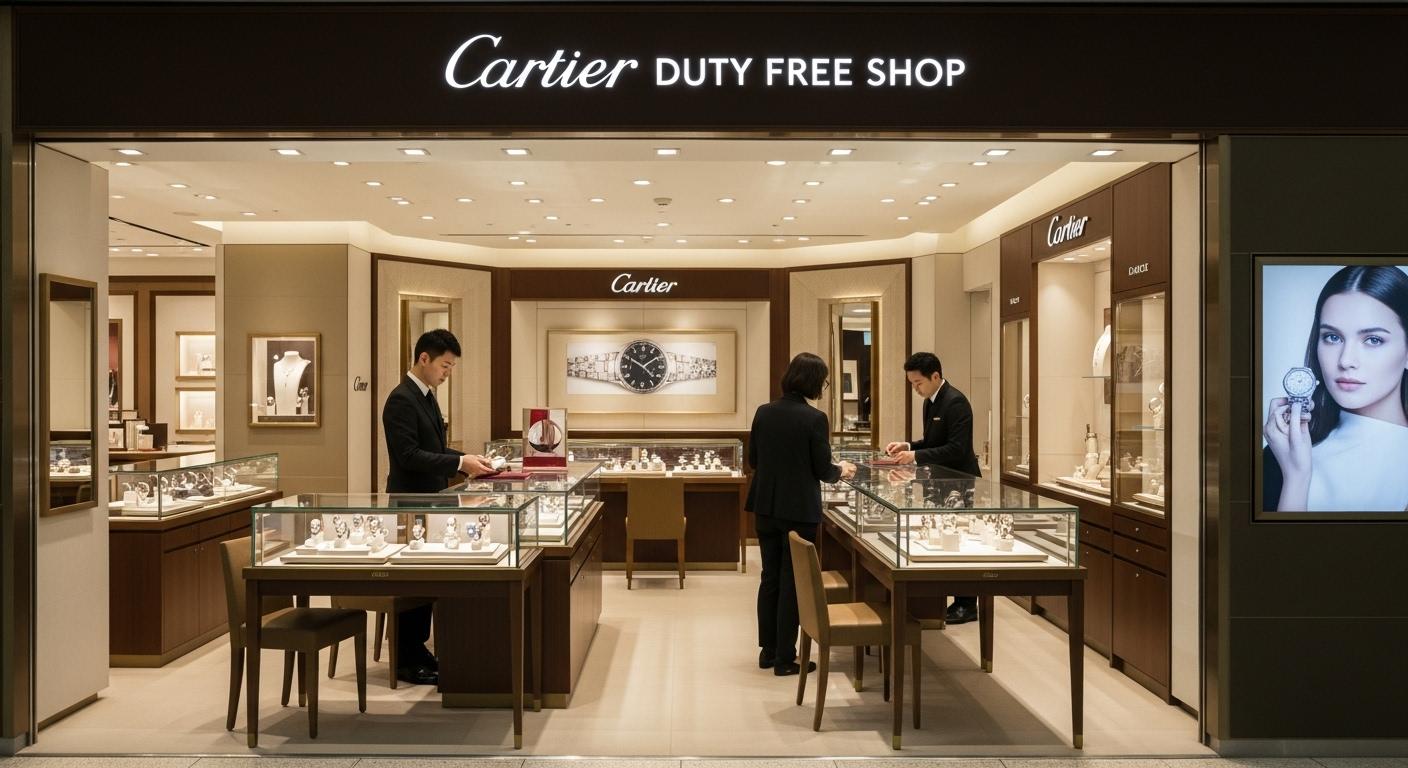 인천공항 면세점 까르띠에