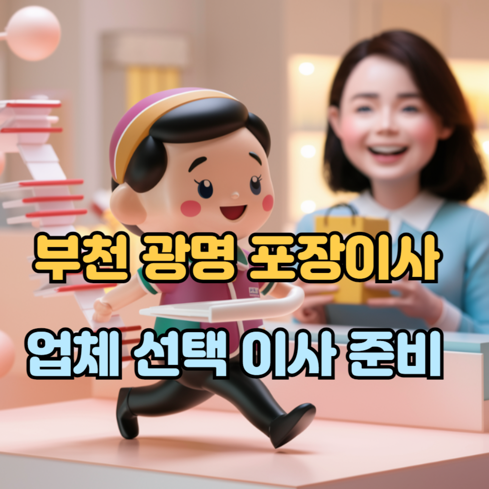 부천 광명 포장이사 업체 추천