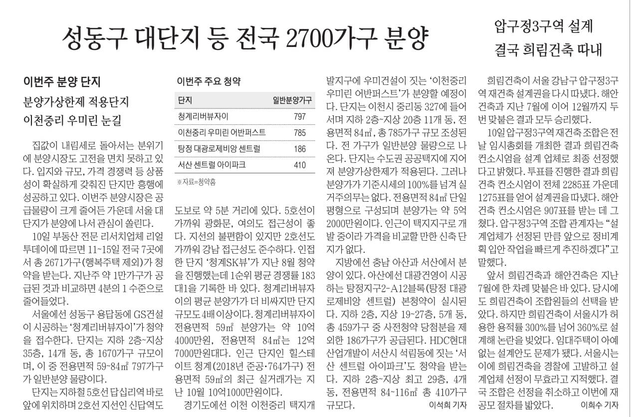 12월 11일 월 신문스크랩