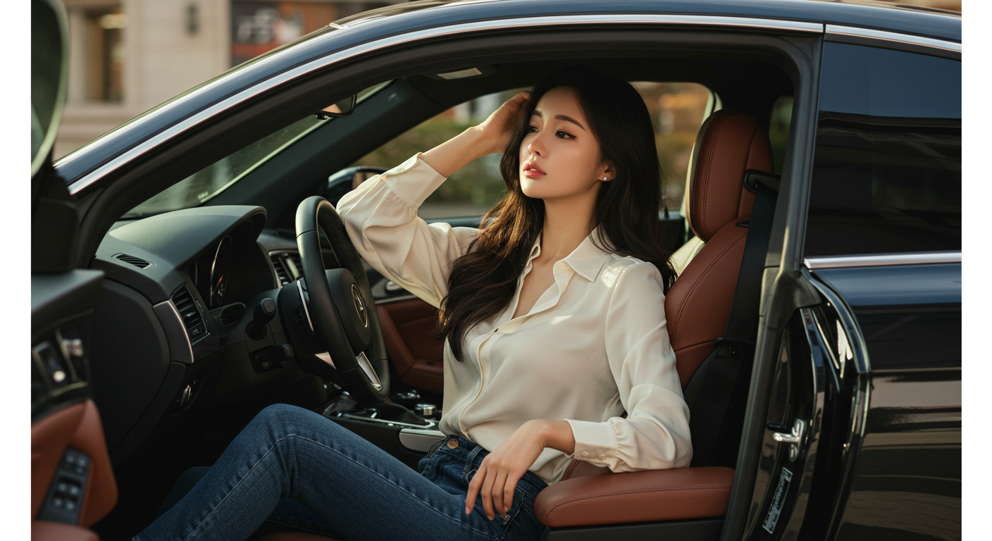 비 오는 날 렌트카