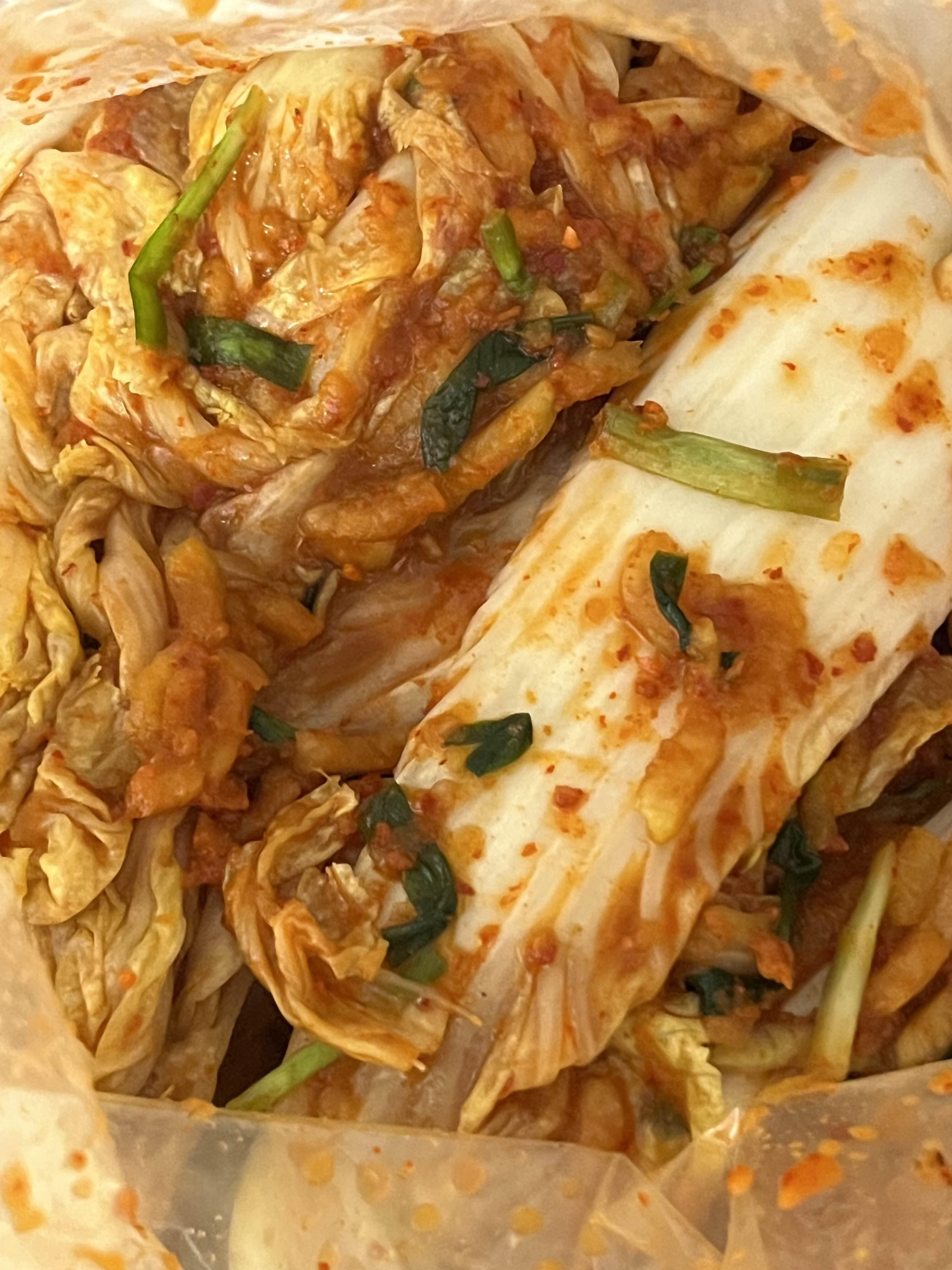 홍진경 더김치 포장상태