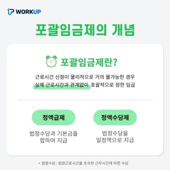 포괄임금제란 폐지 근로계약서 퇴직금 통상임금 금지 시간외수당 노동법 핵심 정리_19