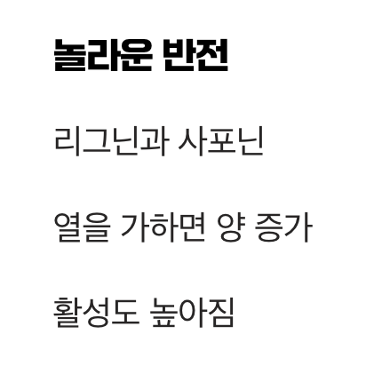 '익혀서' 먹을 때: 노화 방지와 면역력 강화