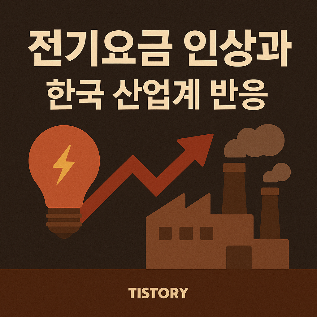 전기요금 인상과 한국 산업계 반응