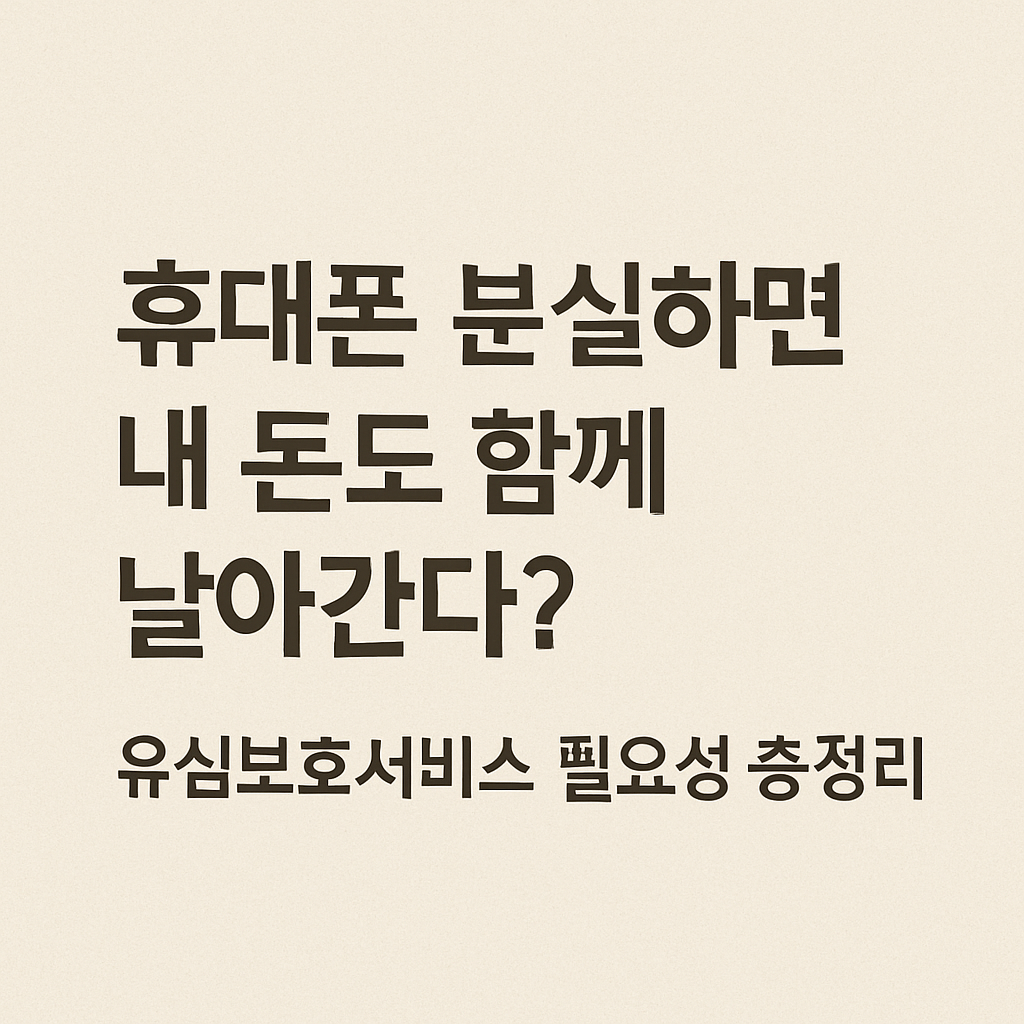 유심보호서비스로 막는 방법