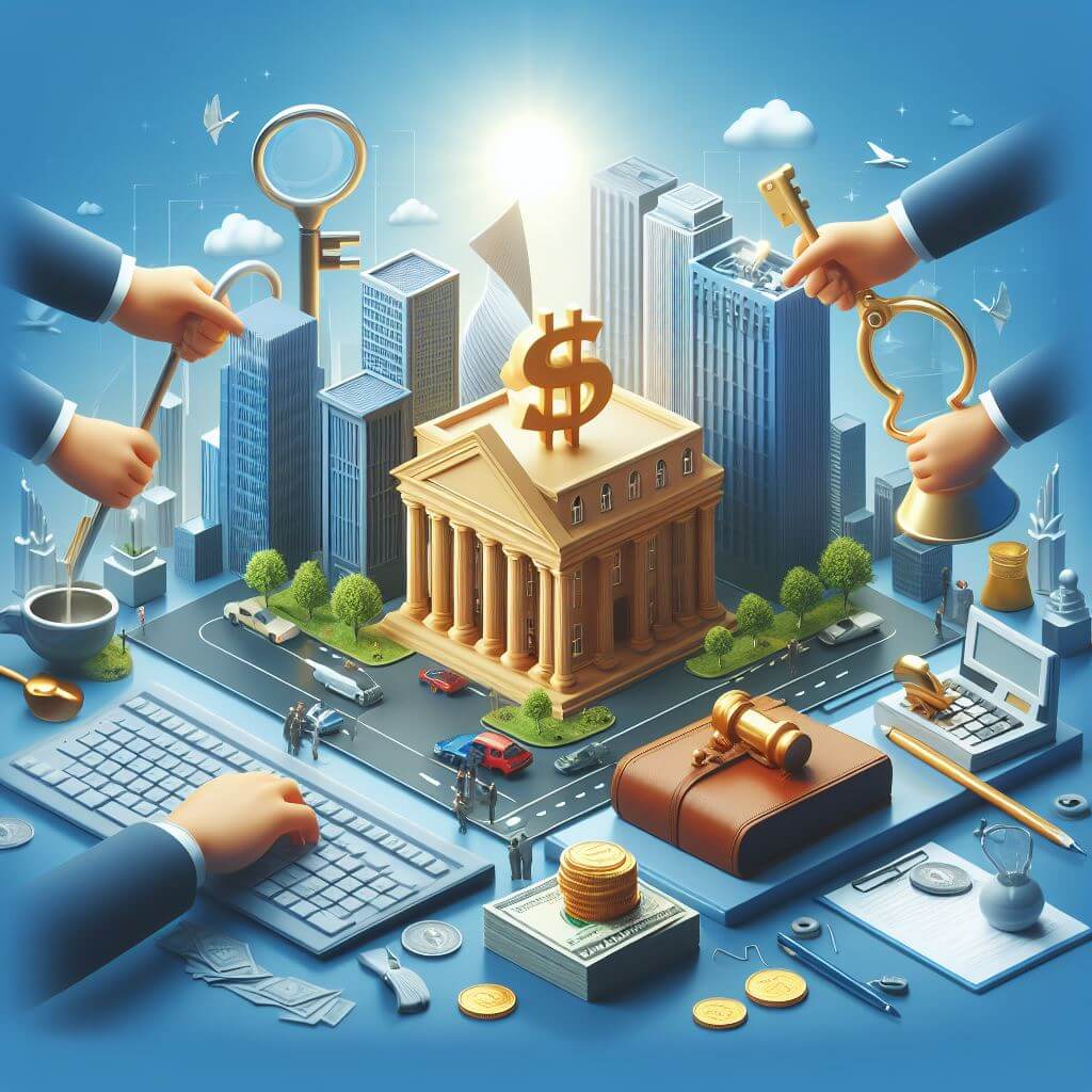 지주사를 상징하는 이미지