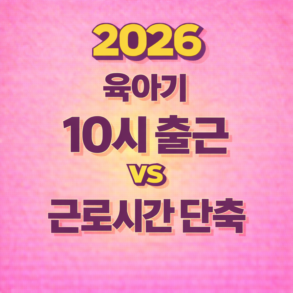 육아기 10시 출근제