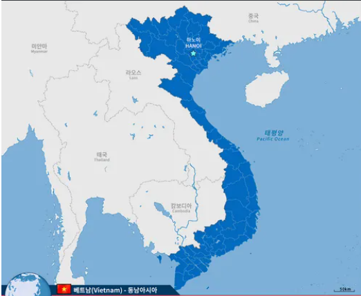 베트남 국지역사진