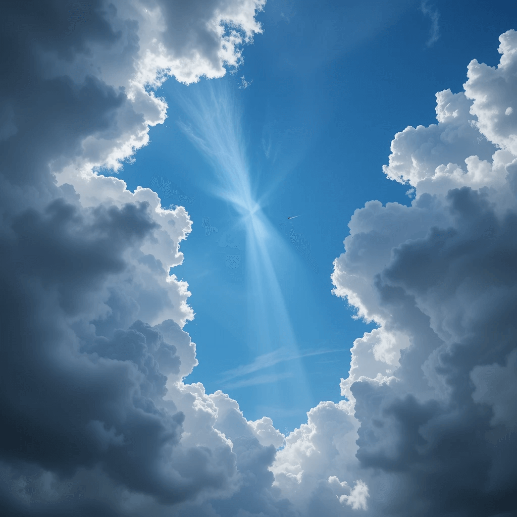 막혔던 일이 풀릴때 꾸는 꿈 중 하늘이 개이는 꿈