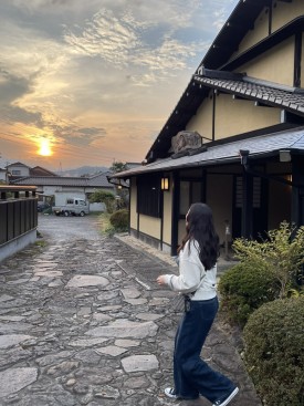 Sansotanaka in the sunset 노을 속 산소타나카