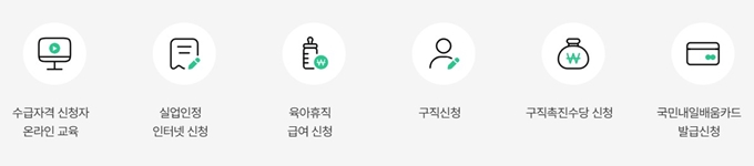 직업훈련포털 홈페이지 자주찾는 서비스