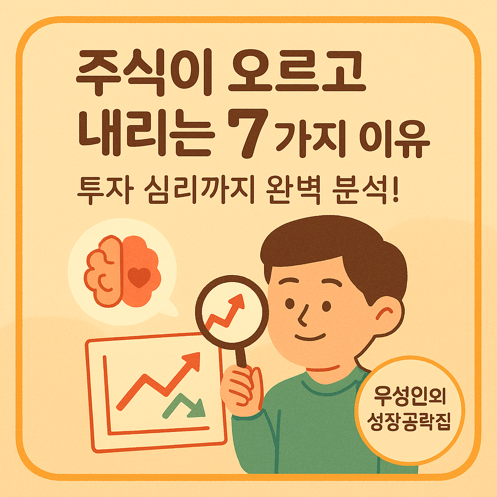 주식이 오르고 내리는 이유