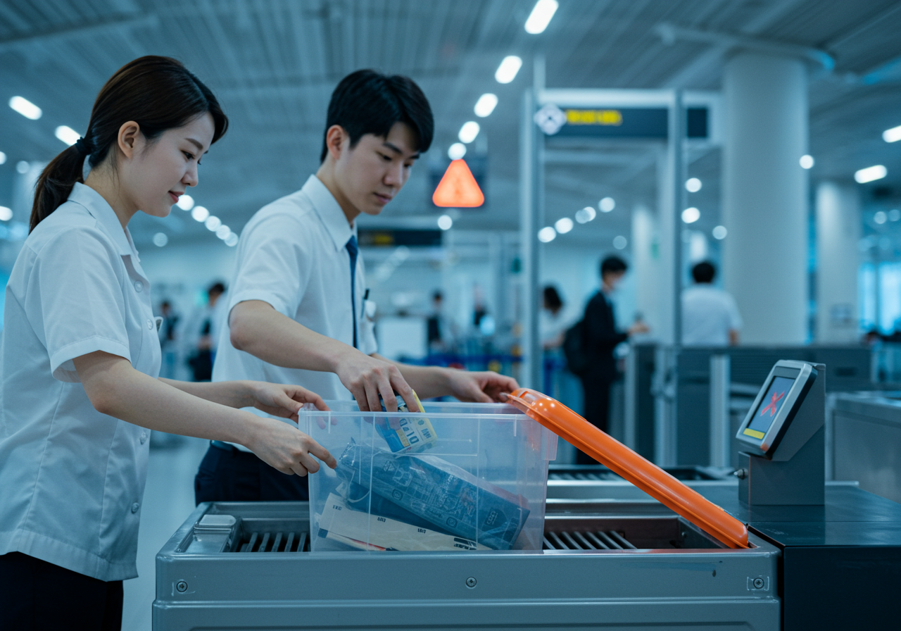 항공사별 차이점과 압수 절차