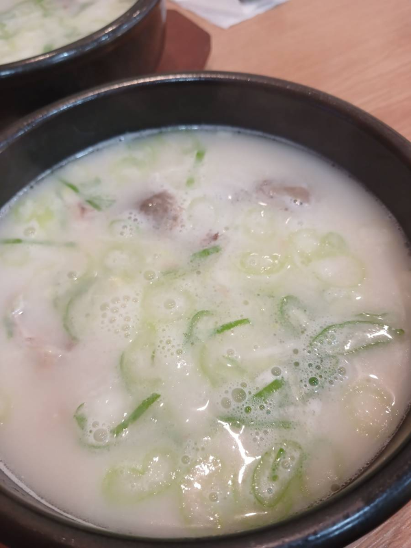 한촌 설렁탕 뚝배기
