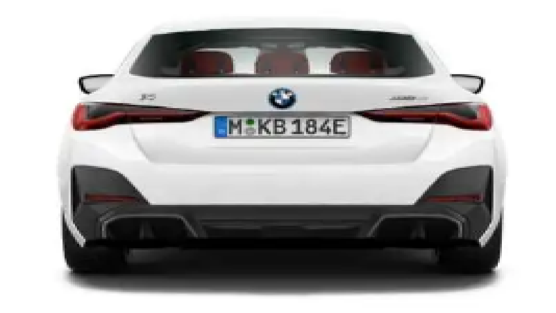 BMW I4 후면 디자인