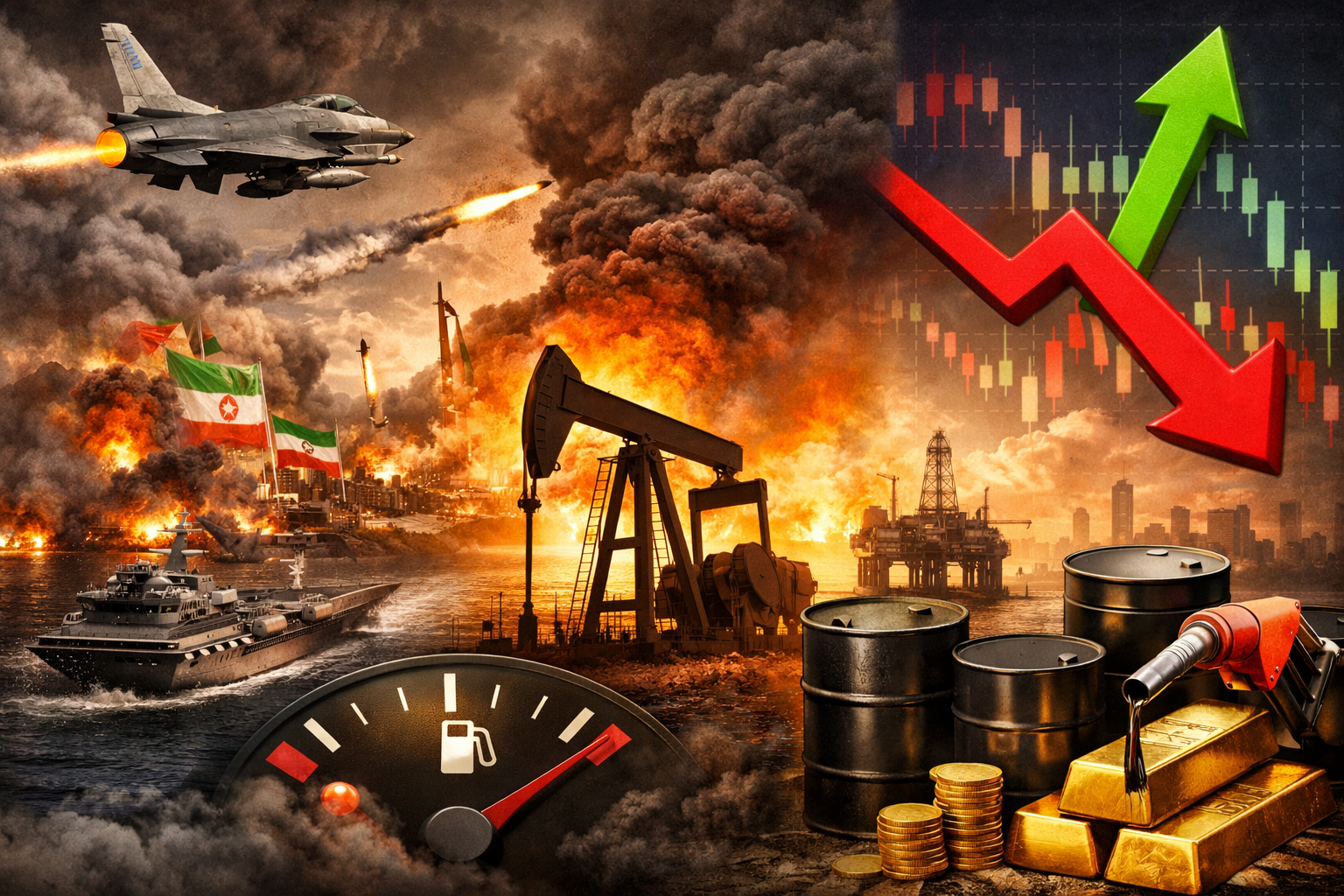 미국 이스라엘 이란 전쟁 이유 총정리, 유가 급등 원인과 향후 주식시장 전망 관련 사진