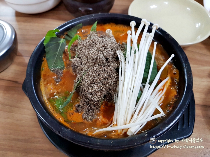 뼈해장국사진