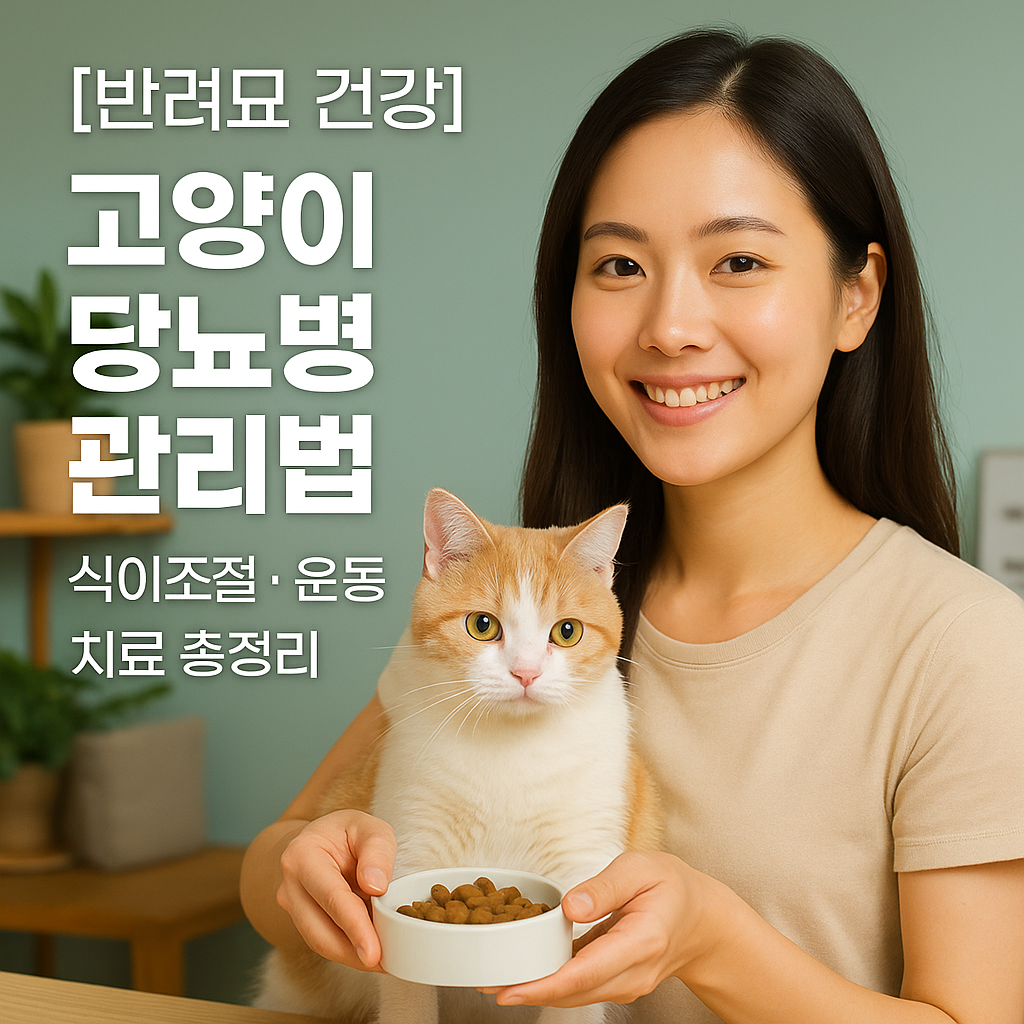 [반려묘 건강] 고양이 당뇨병 관리법 ｜ 식이조절·운동·치료 총정리