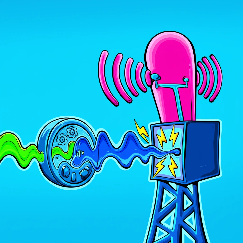 무형의 소리를 전파로 바꾸는 송신소 ..