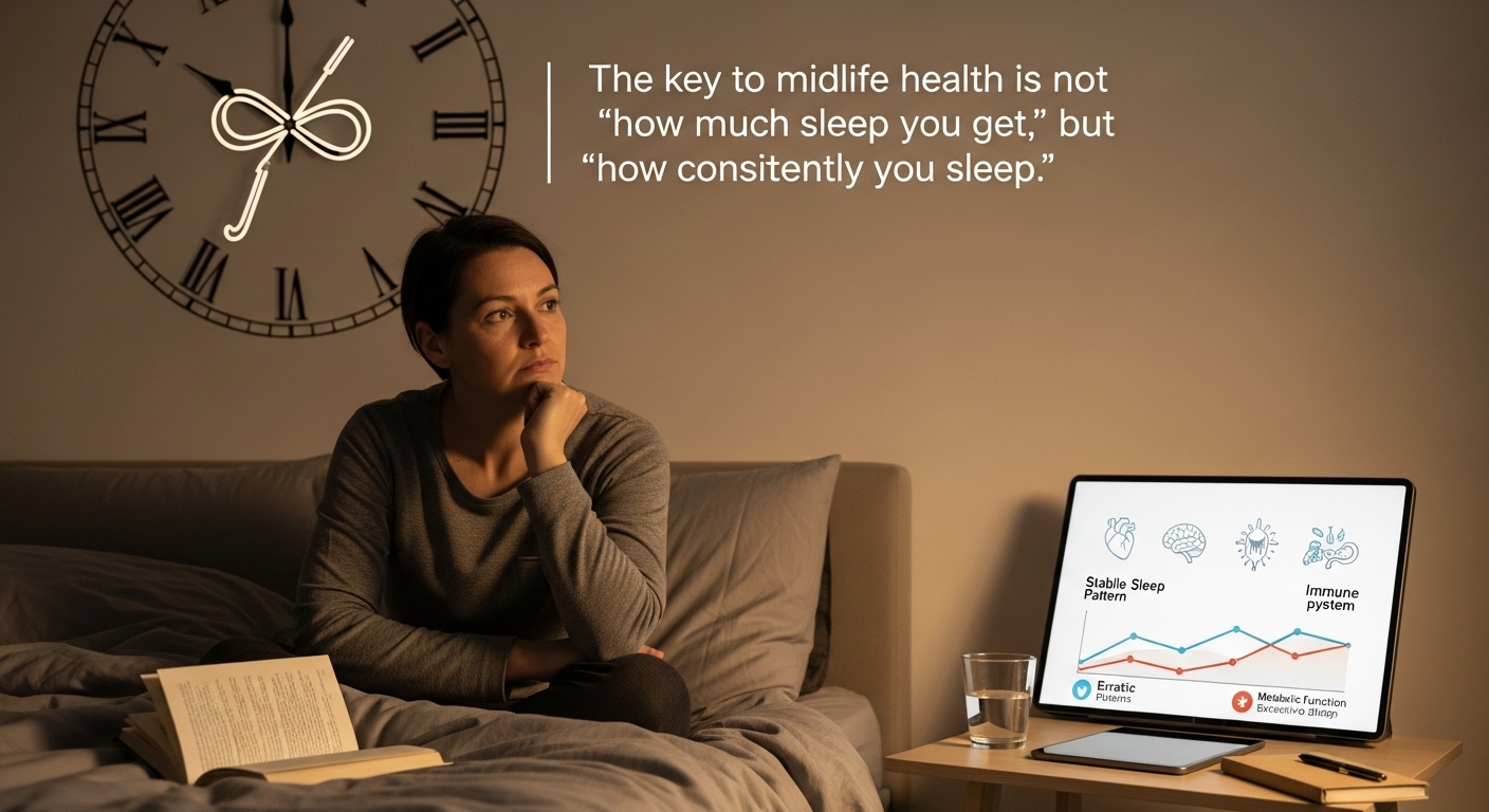 중년 건강을 위한 수면시간별 건강차이 분석 (6시간, 7시간, 8시간 수면 비교)