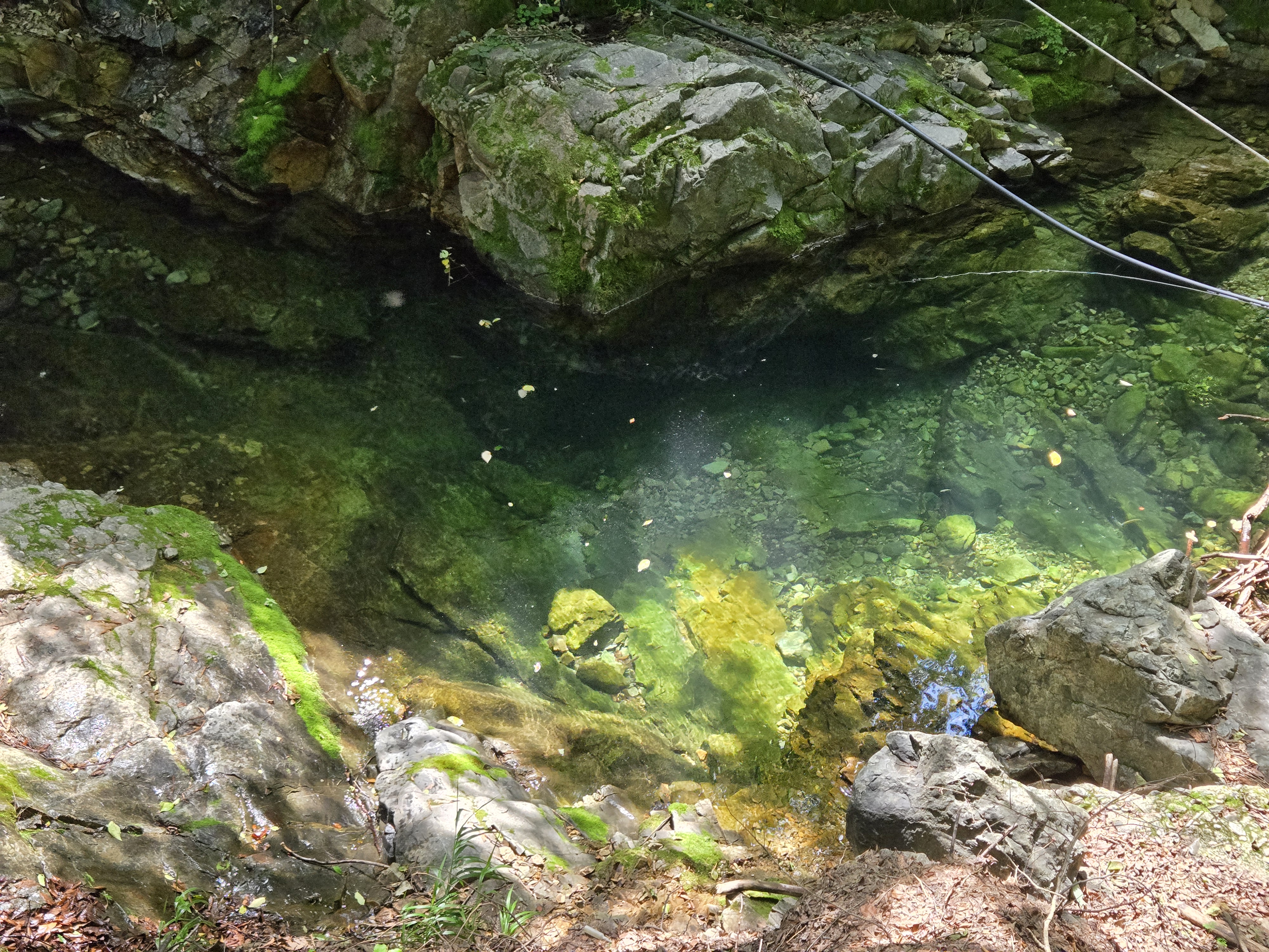 문경 계곡 맛집 김용운달식당 물놀이2