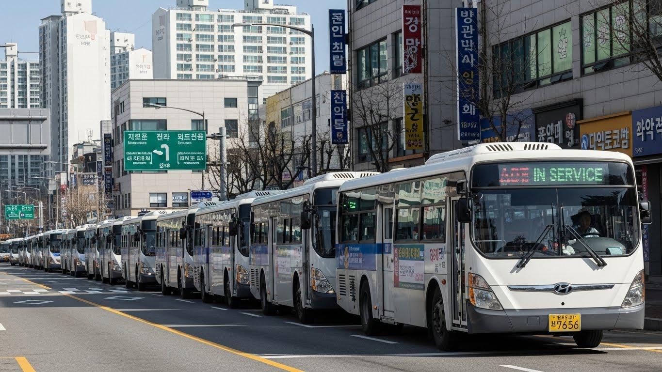 부산 버스 파업 노선