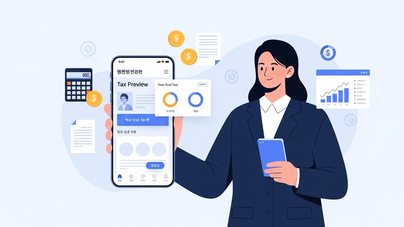 2025 연말정산 미리보기로