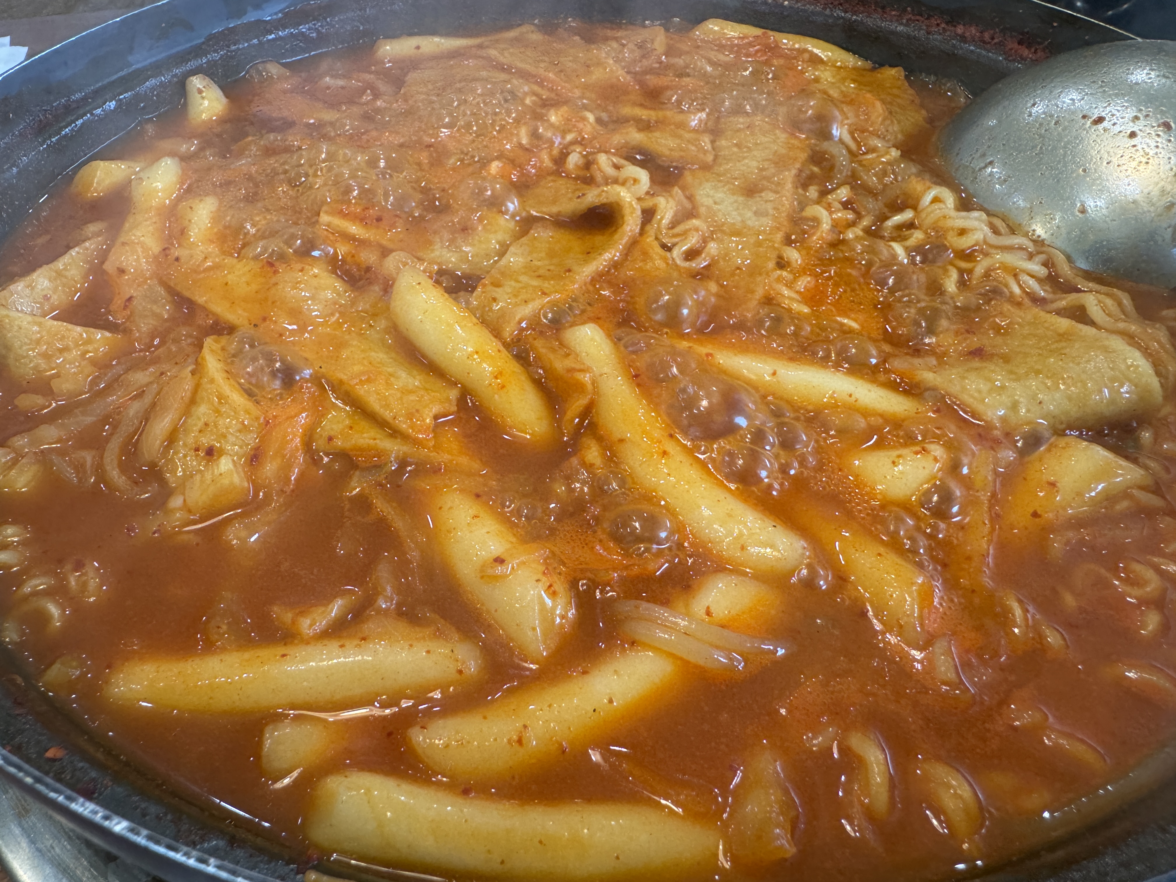 은사즉석떡볶이-조리된떡볶이