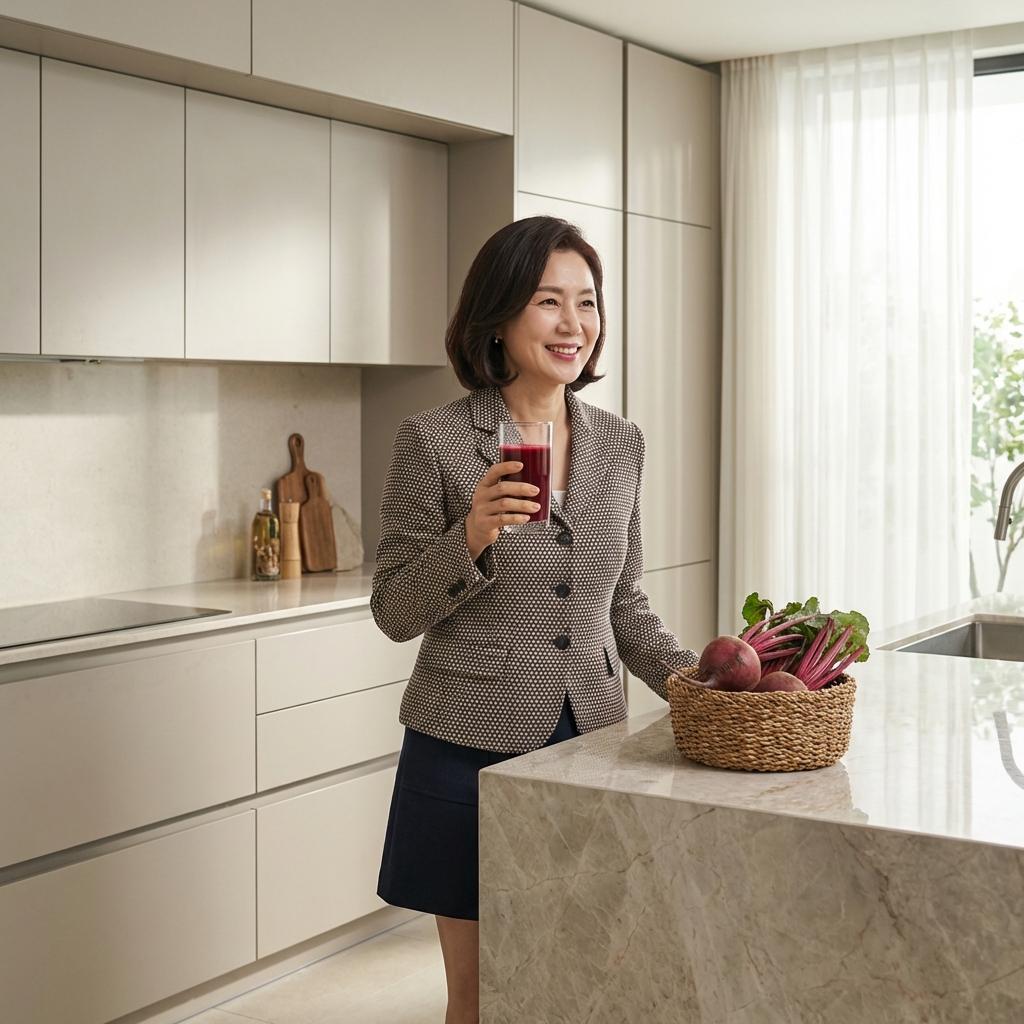 갱년기 빈혈 잡고 혈액 순환 뚫어주는 3월의 붉은 보석 비트