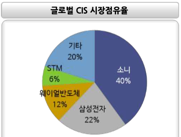 글로벌 CIS 시장점유율